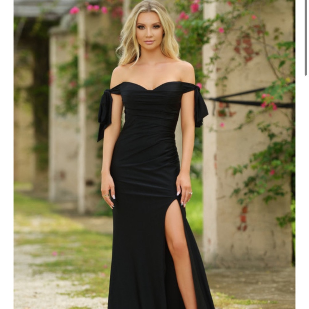 Lady Black Tie Amber Gown Bridal Babes Tianna